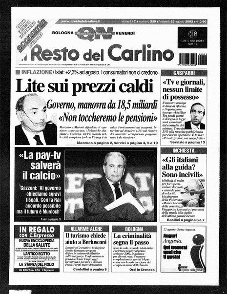 Il Resto del Carlino : giornale dell'Emilia